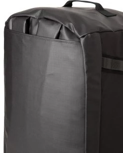 Stio Basin XT Duffel 90L - Durable Camp & Lifestyle Duffel Bag -Stio Sales Shop Basin XT Duffel 90L Boundary Black Detail Hidden Strap Sleeve b5b49b89 8414 436c 842c a9b873ee3ca4