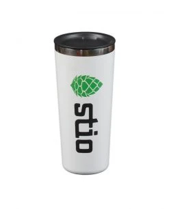 Stio Hydro Flask 22oz Tumbler | Insulated Stainless Steel Drinkware for Hot & Cold Beverages -Stio Sales Shop Campfire Silipint Cup Green Front