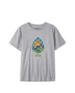 Stio Kids' Pinecone Globe Tee - Soft & Stylish Casual Shirt for Boys & Girls