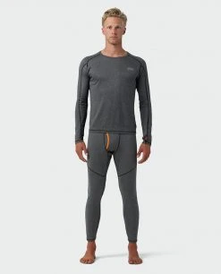 Stio Men's Basis Power Wool™ Crew - Moisture-Wicking Baselayer for Hiking, Running, Skiing & Snowboarding -Stio Sales Shop M Basis Power Wool Crew Boundary Black 4 b523b57f d4ca 4ef2 ae53 6f9041223d4b