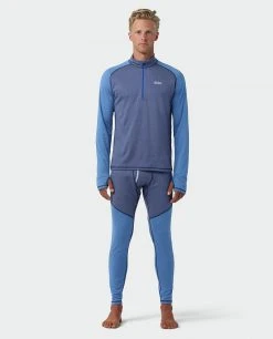 Stio Men's Basis Power Wool™ Zip Neck - Lightweight Baselayer for Hiking, Running, Skiing & Snowboarding -Stio Sales Shop M Basis Power Wool Half Zip Confluence 4 af179092 961d 4e15 a319 f619b6d1c7a4