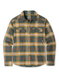 Stio Men's Buckhorn Insulated Snap Shirt - Warm Camp & Lifestyle Shirt