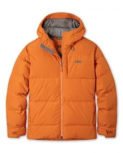Stio Men's Colter INFINIUM™ Down Jacket - Lightweight, Waterproof, Insulated Jacket for Skiing & Lifestyle -Stio Sales Shop M Colter Infinium Down Jacket Burnt Orange