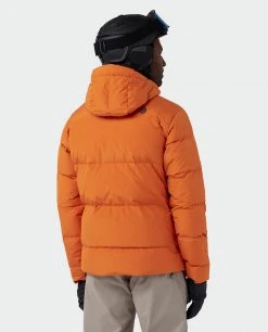 Stio Men's Colter INFINIUM™ Down Jacket - Lightweight, Waterproof, Insulated Jacket for Skiing & Lifestyle -Stio Sales Shop M Colter Infinium Down Jacket Burnt Orange 6