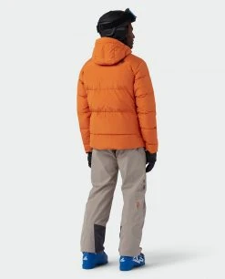 Stio Men's Colter INFINIUM™ Down Jacket - Lightweight, Waterproof, Insulated Jacket for Skiing & Lifestyle -Stio Sales Shop M Colter Infinium Down Jacket Burnt Orange 8