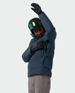 Stio Men's Colter INFINIUM™ Down Jacket - Lightweight, Waterproof, Insulated Jacket for Skiing & Lifestyle -Stio Sales Shop M Colter Infinium Down Jacket Mulberry 5