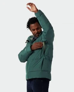 Stio Men's Colter INFINIUM™ Down Jacket - Lightweight, Waterproof, Insulated Jacket for Skiing & Lifestyle -Stio Sales Shop M Colter Infinium Down Jacket Treeline Green 4