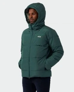 Stio Men's Colter INFINIUM™ Down Jacket - Lightweight, Waterproof, Insulated Jacket for Skiing & Lifestyle -Stio Sales Shop M Colter Infinium Down Jacket Treeline Green 5