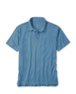 Stio Men's Divide Polo - Lightweight Camp & Hike Shirt for Outdoor Lifestyle 16 Stio Men's Divide Polo - Lightweight Camp & Hike Shirt for Outdoor Lifestyle -Stio Sales Shop M Divide Polo Sturdy Blue Heather