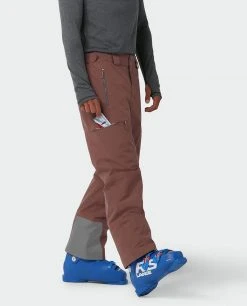 Stio Men's Doublecharge Insulated Pant - Warm & Waterproof Ski & Snowboard Pants -Stio Sales Shop M Doublecharge Insulated Pant Mud Season 2
