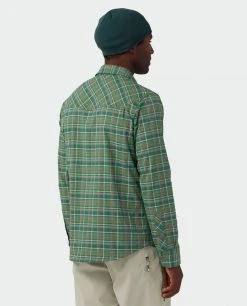 Stio Men's Eddy Slope Shirt - Versatile Camp & Lifestyle Shirt for Ski & Snowboard Enthusiasts -Stio Sales Shop M Eddy Slope Shirt LS Thicket Plaid 4