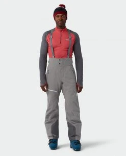 Stio Men's Environ Bib - Waterproof Ski & Snowboard Bib Pants -Stio Sales Shop M Environ Bib Steel 1