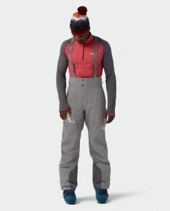 Stio Men's Environ Bib - Waterproof Ski & Snowboard Bib Pants -Stio Sales Shop M Environ Bib Steel 3