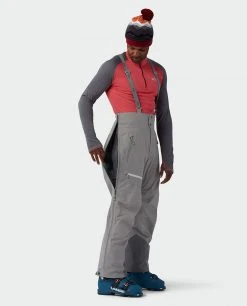 Stio Men's Environ Bib - Waterproof Ski & Snowboard Bib Pants -Stio Sales Shop M Environ Bib Steel 4