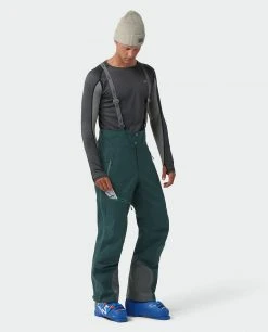 Stio Men's Environ Bib - Waterproof Ski & Snowboard Bib Pants -Stio Sales Shop M Environ Bib Treeline Green 3