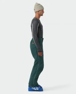 Stio Men's Environ Bib - Waterproof Ski & Snowboard Bib Pants -Stio Sales Shop M Environ Bib Treeline Green 4