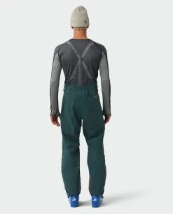 Stio Men's Environ Bib - Waterproof Ski & Snowboard Bib Pants -Stio Sales Shop M Environ Bib Treeline Green 5