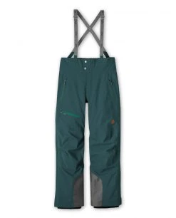 Stio Men's Environ Bib - Waterproof Ski & Snowboard Bib Pants -Stio Sales Shop M Environ Bib Treeline Green Up