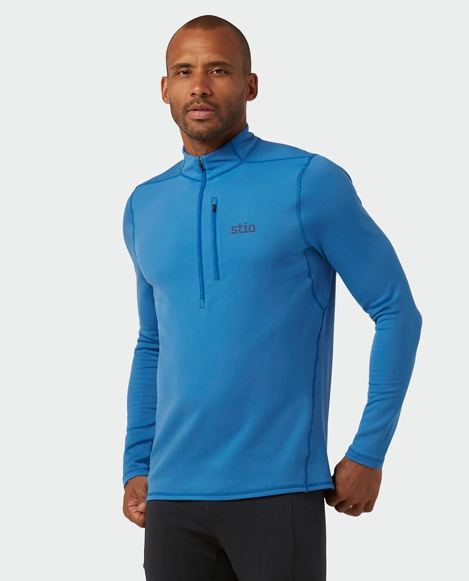 Stio Men's Fremont Stretch Fleece Half Zip - Versatile Outdoor Fleece for Hiking, Climbing & More 3 Stio Men's Fremont Stretch Fleece Half Zip - Versatile Outdoor Fleece for Hiking, Climbing & More - Image 3