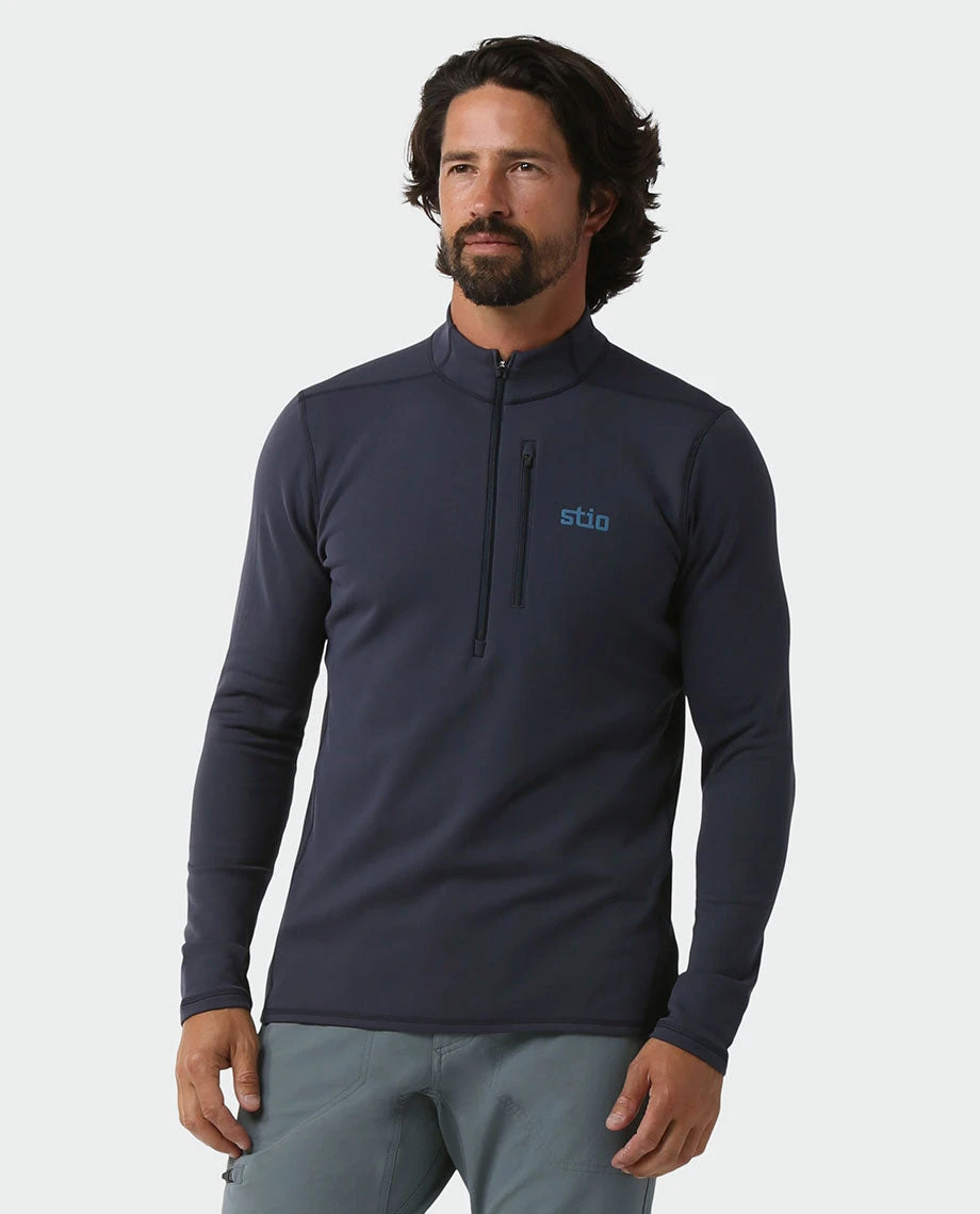 Stio Men's Fremont Stretch Fleece Half Zip - Versatile Outdoor Fleece for Hiking, Climbing & More 14 Stio Men's Fremont Stretch Fleece Half Zip - Versatile Outdoor Fleece for Hiking, Climbing & More - Image 14