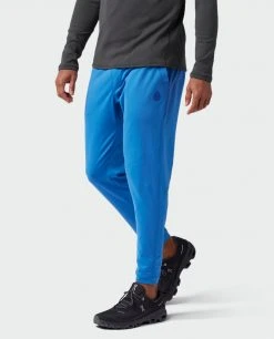 Stio Men's Fremont Stretch Fleece Jogger - Comfortable & Versatile Camp & Lifestyle Pants -Stio Sales Shop M Fremont Stretch Fleece Jogger Alpine Lake 3 Bottom