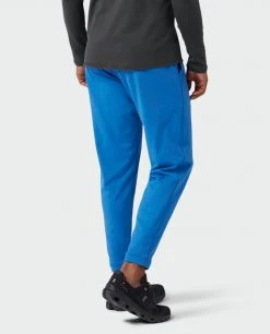 Stio Men's Fremont Stretch Fleece Jogger - Comfortable & Versatile Camp & Lifestyle Pants -Stio Sales Shop M Fremont Stretch Fleece Jogger Alpine Lake 4 Bottom