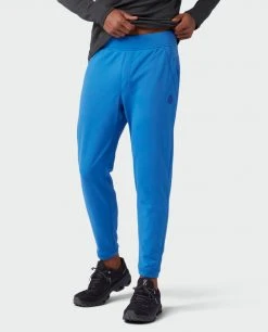 Stio Men's Fremont Stretch Fleece Jogger - Comfortable & Versatile Camp & Lifestyle Pants -Stio Sales Shop M Fremont Stretch Fleece Jogger Alpine Lake 5 Bottom