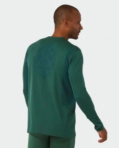 Stio Men's Basis® Seamless Tech Crew - Premium Baselayer for Running, Skiing & Snowboarding -Stio Sales Shop M Full Range Seamless Crew LS Thicket 3