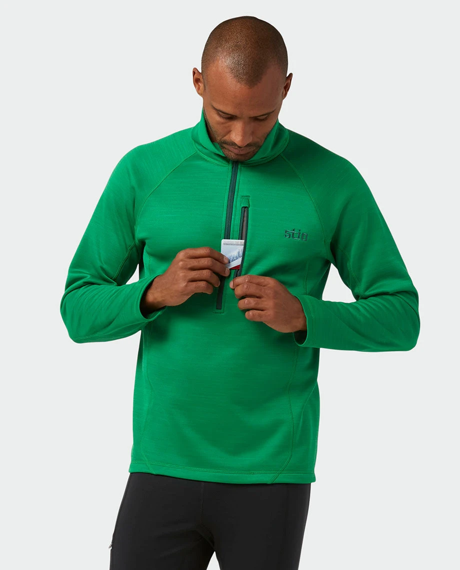 Stio Men's Gannett Peak Fleece Half Zip - Versatile Outdoor Fleece Jacket for Camping, Climbing & Running 25 Stio Men's Gannett Peak Fleece Half Zip - Versatile Outdoor Fleece Jacket for Camping, Climbing & Running - Image 25