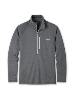 Stio Men's Gannett Peak Fleece Half Zip - Versatile Outdoor Fleece Jacket for Camping, Climbing & Running 55 Stio Men's Gannett Peak Fleece Half Zip - Versatile Outdoor Fleece Jacket for Camping, Climbing & Running -Stio Sales Shop M Gannett Peak Half Zip Cool Charcoal