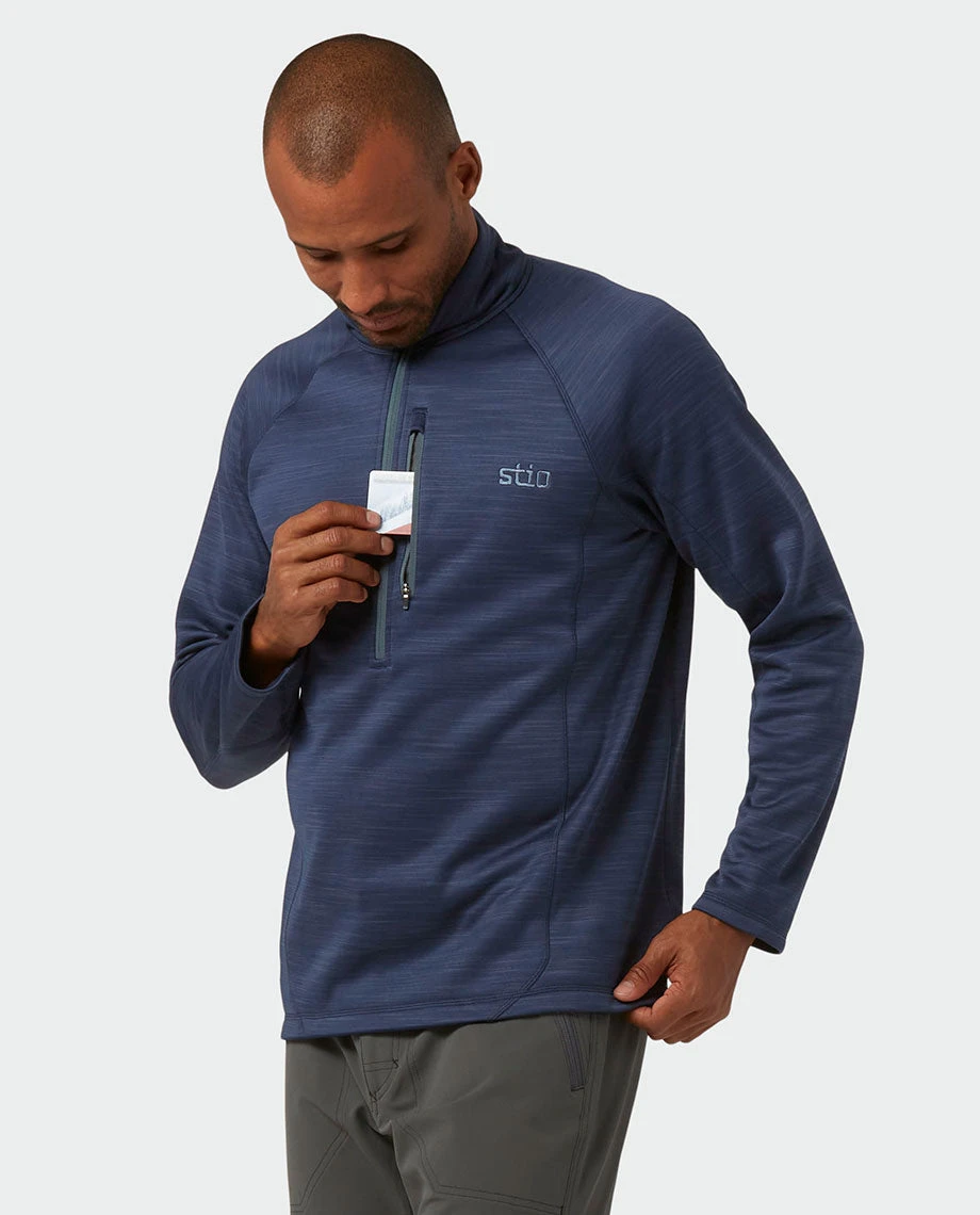 Stio Men's Gannett Peak Fleece Half Zip - Versatile Outdoor Fleece Jacket for Camping, Climbing & Running 19 Stio Men's Gannett Peak Fleece Half Zip - Versatile Outdoor Fleece Jacket for Camping, Climbing & Running - Image 19