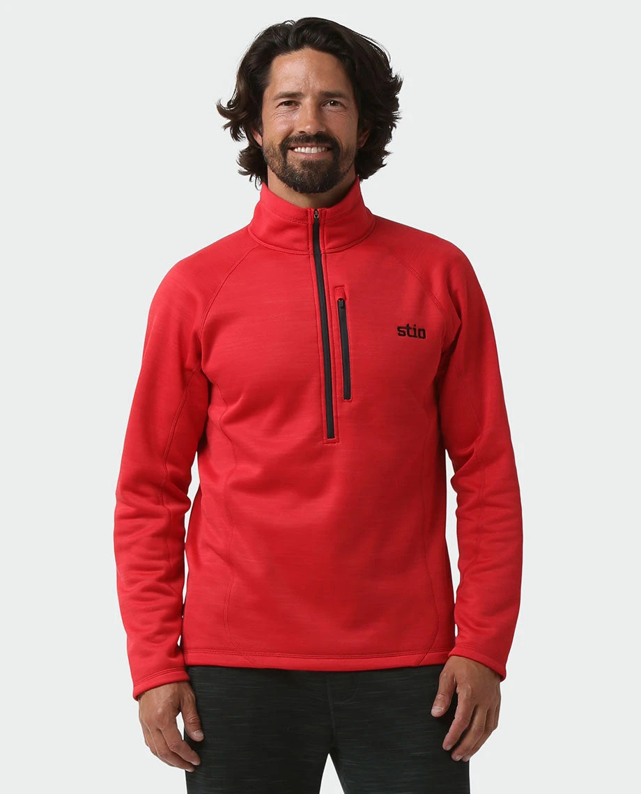Stio Men's Gannett Peak Fleece Half Zip - Versatile Outdoor Fleece Jacket for Camping, Climbing & Running 2 Stio Men's Gannett Peak Fleece Half Zip - Versatile Outdoor Fleece Jacket for Camping, Climbing & Running - Image 2