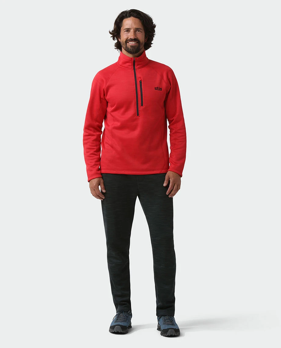 Stio Men's Gannett Peak Fleece Half Zip - Versatile Outdoor Fleece Jacket for Camping, Climbing & Running 4 Stio Men's Gannett Peak Fleece Half Zip - Versatile Outdoor Fleece Jacket for Camping, Climbing & Running - Image 4