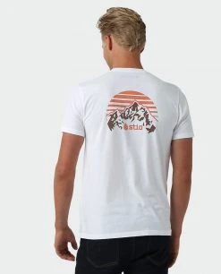 Stio Men's Grand Horizon Tee - Stylish Graphic Tee for Everyday Comfort -Stio Sales Shop M Grand Horizon Tee White 2