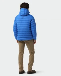 Stio Men's Hometown Down Hooded Jacket - Lightweight Insulated Jacket for Camping, Climbing, & Lifestyle -Stio Sales Shop M Hometown Down Hooded Jacket Alpine Lake 5