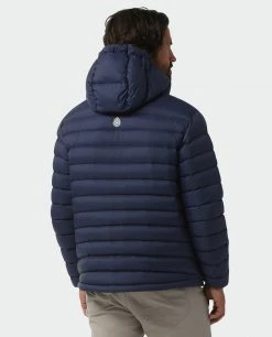 Stio Men's Hometown Down Hooded Jacket - Lightweight Insulated Jacket for Camping, Climbing, & Lifestyle -Stio Sales Shop M Hometown Down Hooded Jacket Mulberry 3