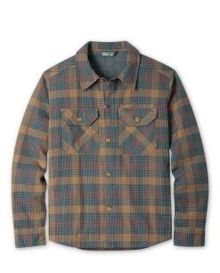 Stio Men's Hutkeeper Flannel Shirt - Premium Camp & Hike Shirt for Outdoor Lifestyle -Stio Sales Shop M Hutkeeper Flannel Shirt Burbon Plaid
