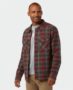 Stio Men's Hutkeeper Flannel Shirt - Premium Camp & Hike Shirt for Outdoor Lifestyle -Stio Sales Shop M Hutkeeper Flannel Shirt Magnet Plaid 1