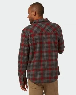 Stio Men's Hutkeeper Flannel Shirt - Premium Camp & Hike Shirt for Outdoor Lifestyle -Stio Sales Shop M Hutkeeper Flannel Shirt Magnet Plaid 3