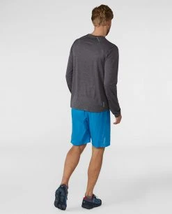 Stio Men's Icefloe Tech Tee LS - Lightweight Long-Sleeve Shirt for Outdoor Adventures -Stio Sales Shop M Icefloe Tech Tee LS Scorched Rock 4