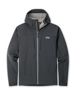 Stio Men's Millibar WINDSTOPPER® Hooded Jacket - Waterproof & Windproof Hiking & Ski Jacket