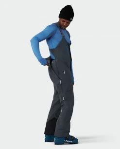 Stio Men's Objective Pro Bib - Premium Ski & Snowboard Pants for Men 39 Stio Men's Objective Pro Bib - Premium Ski & Snowboard Pants for Men -Stio Sales Shop M Objective Pro Bib Basalt 5
