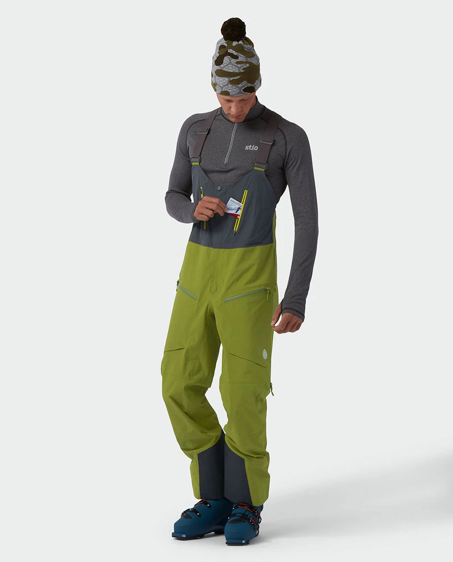 Stio Men's Objective Pro Bib - Premium Ski & Snowboard Pants for Men 8 Stio Men's Objective Pro Bib - Premium Ski & Snowboard Pants for Men - Image 8