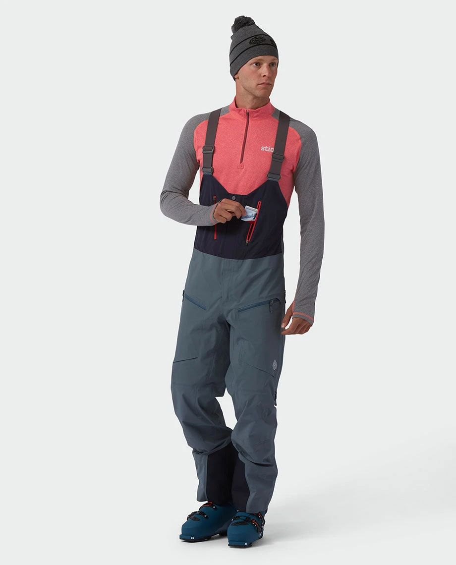 Stio Men's Objective Pro Bib - Premium Ski & Snowboard Pants for Men 13 Stio Men's Objective Pro Bib - Premium Ski & Snowboard Pants for Men - Image 13