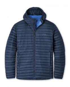 Stio Men's Pinion Down Hooded Jacket - Lightweight Insulated Jacket for Camping, Hiking & Skiing