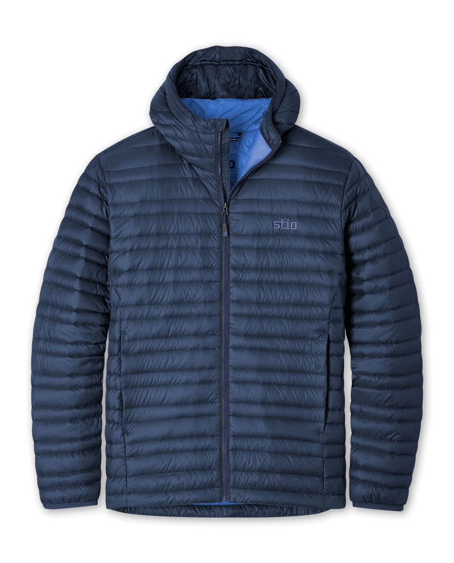 Stio Men's Pinion Down Hooded Jacket - Lightweight Insulated Jacket for Camping, Hiking & Skiing 1 Stio Men's Pinion Down Hooded Jacket - Lightweight Insulated Jacket for Camping, Hiking & Skiing