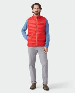 Stio Men's Pinion Down Vest - Lightweight Insulated Jacket for Camping & Hiking 74 Stio Men's Pinion Down Vest - Lightweight Insulated Jacket for Camping & Hiking -Stio Sales Shop M Pinion Down Vest Risk Red 1 Full