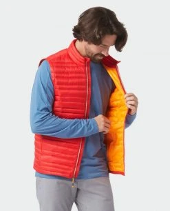 Stio Men's Pinion Down Vest - Lightweight Insulated Jacket for Camping & Hiking 72 Stio Men's Pinion Down Vest - Lightweight Insulated Jacket for Camping & Hiking -Stio Sales Shop M Pinion Down Vest Risk Red 5 Top