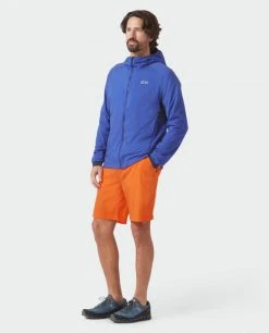 Stio Men's Second Light Short - Lightweight Hiking & Running Shorts -Stio Sales Shop M Second Light Short Orange Peel 1 Full