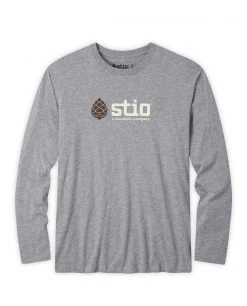 Men's Stio Classic LS Tee - Premium Graphic Long Sleeve Shirt